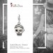 Silberdream SilberDream Charm Totenkopf Pirat 925 Silber Armband Anhänger FC695 Muttertagsangebot