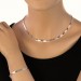 Silberdream SilberDream Collier Kette Muster 925er Silber 45cm Damen Halskette SDK437J Heißer Verkauf