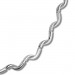 Silberdream SilberDream Collier Kette Welle 925 Sterling Silber 44,5cm Halskette SDK448J Top Angebot
