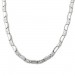 Silberdream SilberDream Collier Kette Wave 925er Silber 45,5cm Damen Halskette SDK477J Bestseller