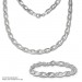 Silberdream SilberDream Collier Kette Zopf 925er Silber 44,5cm Damen Halskette SDK438J VIP-Rabatte