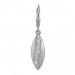 Silberdream SilberDream Ohrhänger Oval Zirkonia weiß 925 Silber Ohrring SDO369M Bis zu 55% Rabatt