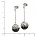 Silberdream SilberDream Glitzer Ohrhänger Zirkonias schwarz GSO002 Clearance-Verkauf