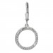 Silberdream SilberDream Ohrhänger Round Zirkonia weiß 925 Silber Ohrring SDO4428W Fabrikladen