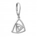 Silberdream SilberDream Ohrhänger Dreiecke 925 Sterling Silber Damen Ohrring SDO4314J Speichern exportieren