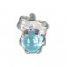 Silberdream SilberDream Ohrringe Kugel hellblau 925 Silber Ohrstecker SDO533H 50% Rabatt für begrenzte Zeit