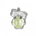Silberdream SilberDream Ohrringe Kugel hellgrün 925 Silber Ohrstecker SDO533L Rabatte dieses Monats