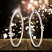 Silberdream SilberDream Creole Diamantschliff 4cm 925 Sterling Silber Damen Ohrring SDO67364 Schlussverkauf
