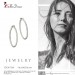 Silberdream SilberDream Creole Diamantschliff 4cm 925 Sterling Silber Damen Ohrring SDO67364 Schlussverkauf
