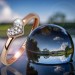 Silberdream GoldDream Gold Ring Herz Zirkonia weiß Gr.54 333er Rosegold GDR503E54 Versandkostenfrei