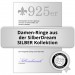 Silberdream SilberDream Ring Chain Zirkonia weiß Gr.58 aus 925er Silber SDR422W58 Muttertagsangebot