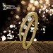 Silberdream GoldDream Gold Ring Gr.56 3er Zirkonia weiß 333er Gelbgold GDR529Y56 Neueste Mode