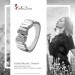 Silberdream SilberDream Ring Relief Zirkonia weiß Gr.58 aus 925er Silber Damen SDR412W58 Exklusive Angebote