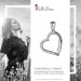 Silberdream SilberDream Ketten Anhänger -Herz- Zirkonia weiß 925 Silber SDH4381W Nur für heute