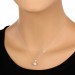 Silberdream SilberDream Glitzer Anhänger Silber Zirkonias weiß GSH102 Sonderangebot der Fabrik