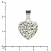 Silberdream SilberDream Glitzer Anhänger Herz Zirkonia Kristalle weiß 925 GSH203W Super Rabatt
