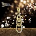 Silberdream GoldDream Kettenanhänger Kette Zirkonia 333 Gold Anhänger Echtschmuck GDH504WY Speichern exportieren