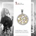 Silberdream SilberDream Ketten Anhänger -Kreis- bicolor 925er Sterling Silber SDH4384T Black Friday Preise