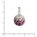 Silberdream SilberDream Glitzer Anhänger Zirkonias lila ICE GSH002 Im Verkauf