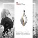 Silberdream SilberDream Ketten Anhänger -Blatt- bicolor 925er Sterling Silber SDH4378T zollfrei