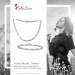 Silberdream SilberDream Schmuck Set Zirkonia Collier & Armband Damen 925 Silber SDS436W Sonderangebot