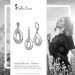 Silberdream SilberDream Schmuck Set Anhänger und Ohrringe Big Zirkonia Silber SDS4907W Muttertagsangebot
