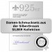 Silberdream SilberDream Schmuck Set Kette und Ohrringe Circle Zirkonia 925er Silber GSS408W Valentinstagsangebot