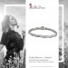 Silberdream SilberDream Armband Wave 925 Silber gehämmert matt 19cm SDA4792O Große Rabatte