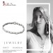Silberdream SilberDream Armband Wave 925 Sterling Silber 18,5cm Silberarmband SDA477J Räumungsverkauf