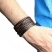 Silberdream SilberDream Herren Leder Armband braun Lederarmband LA2248B Kostenlose Rückgabe
