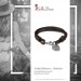 Silberdream SilberDream Lederarmband Edelstahl Herz braun Leder Armband LAP005B Neueste Stile
