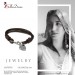 Silberdream SilberDream Lederarmband Edelstahl Herz braun Leder Armband LAP005B Neueste Stile