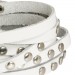 Silberdream SilberDream Lederarmband weiß Damen Leder Armband LA2250W Vierteljährliche Förderung