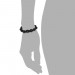 Silberdream SilberDream Shamballa Armband Glas schwarz 14 geschliffene Kugeln SDA914 50% Rabatt mit kostenlosem Versand