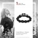 Silberdream SilberDream Shamballa Armband Glas schwarz 14 geschliffene Kugeln SDA914 50% Rabatt mit kostenlosem Versand
