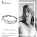 Silberdream SilberDream Armband Kreise 925 Sterling Silber 19,5cm Silberarmband SDA478J Fabrik Onlineshop