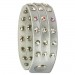 Silberdream SilberDream Lederarmband silbern CZ Damen Leder Armband LAC222K Großer Ausverkauf