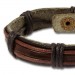 Silberdream SilberDream Lederarmband schwarz Herren Leder Armband LA0014 Preisnachlass