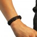Silberdream SilberDream Lederarmband schwarz Herren Leder Armband LA0014 Preisnachlass