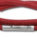 Silberdream SilberDream Leder Armband doppelt 40cm fuchsia Edelstahlverschluss LAB0840 Jubiläumsangebot
