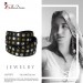 Silberdream SilberDream Nieten-Lederarmband Wickeloptik schwarz Damen Leder Armband LAP087S Top Angebot