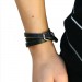 Silberdream SilberDream Lederarmband schwarz Herren Leder Armband LA2219 Zeitlich begrenztes Angebot