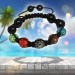 Silberdream SilberDream Shamballa Armband Zirkonia bunt 5 Glitzer Kugeln SDA925 VIP-Rabatte