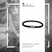 Silberdream SilberDream Leder Armband schwarz mit Edelstahl Verschluss LS1502 Letzte 3 Tage
