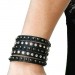 Silberdream SilberDream Lederarmband schwarz Zirkonia Damen Leder Armband LAP231S Neueste Stile