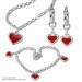Silberdream SilberDream 16,5cm Kinder Armband Herzchen 925 Silber SDA010 50% Rabatt mit kostenlosem Versand