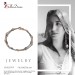 Silberdream SilberDream Bicolor Armband Rose und Schwarz 19-21cm 925 Silber Damen SDA2459F Kostenloser Versand international