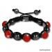 Silberdream Glitzerkugel rot für Sterlinx London Shamballa Armband SHB00R Speichern exportieren