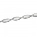 Silberdream SilberDream Armband Style matt/glänzend 925 Sterling Silber 19cm SDA429 zollfrei