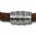 Silberdream SilberDream Leder Armband 5mm braun 20cm Edelstahl Verschluss LAB0220 2025